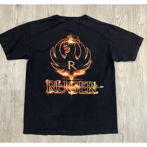 Ruger Logo Crewneck Tshirt Men’s Size M - Picture 4 of 5